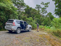 Toyota Prado used as main vehicle for an expedition in Panama, 2018.